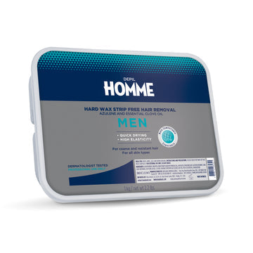 Depil Homme by Depil Bella Elastic Hard Wax Hair Removal For Men 2.2 Lbs