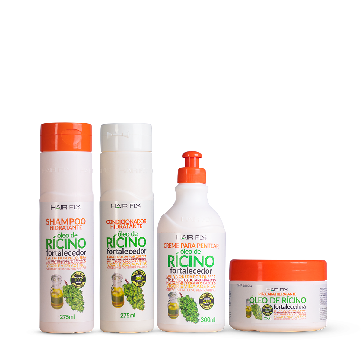 Kit de aceite de ricino Hair Fly