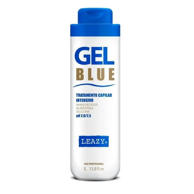 Blue Treatment Gel Progressive Brush Intensive Curly Hair Straightenin