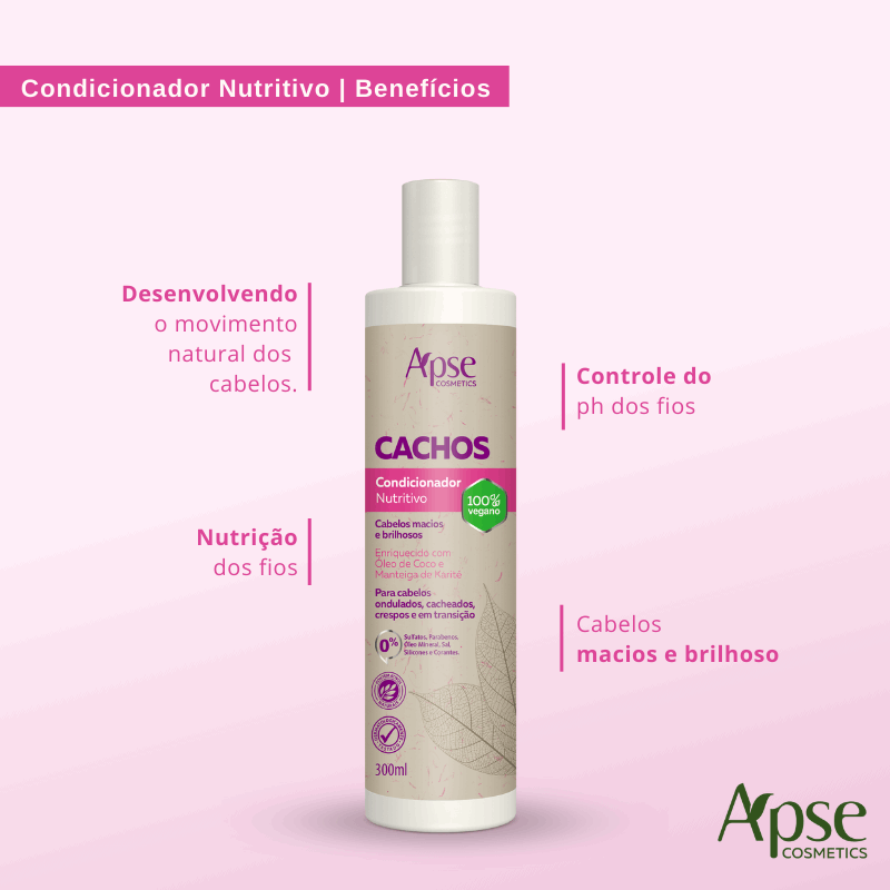 Apse Cosmetics Activators Apse Cosmetics - Curls Kit - Shampoo, Conditioner, Activator and Styler, and Finishing Spray (4 ITEMS)