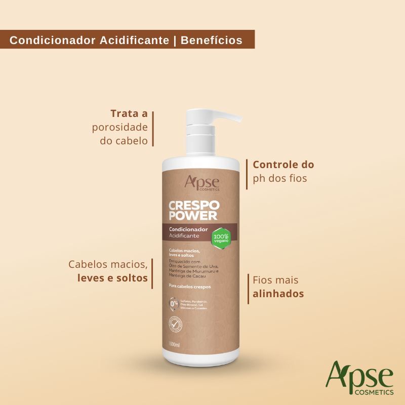 Apse Cosmetics Apse Cosmetics - Kitão Curly Power - Shampoo, Co Wash, and Conditioner (3 ITEMS)