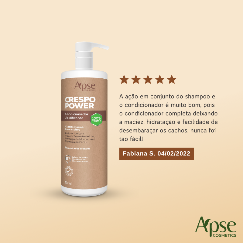 Apse Cosmetics Apse Cosmetics - Kitão Curly Power - Shampoo, Co Wash, and Conditioner (3 ITEMS)