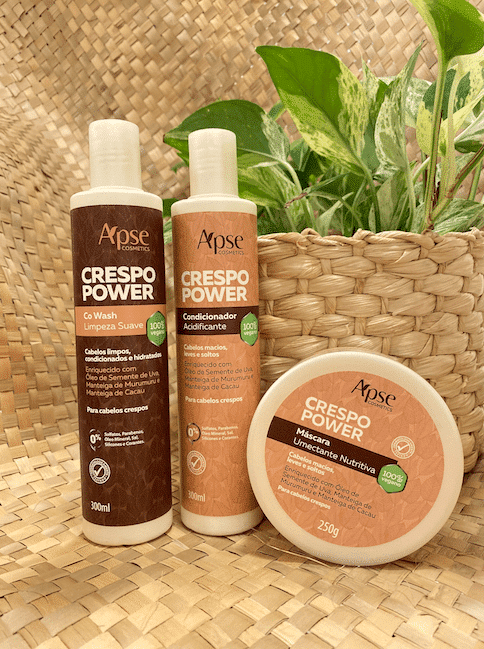 Apse Cosmetics Apse Cosmetics - Power 3 Curly Hair Kit - Co Wash, Conditioner, and Mask (3 ITEMS)