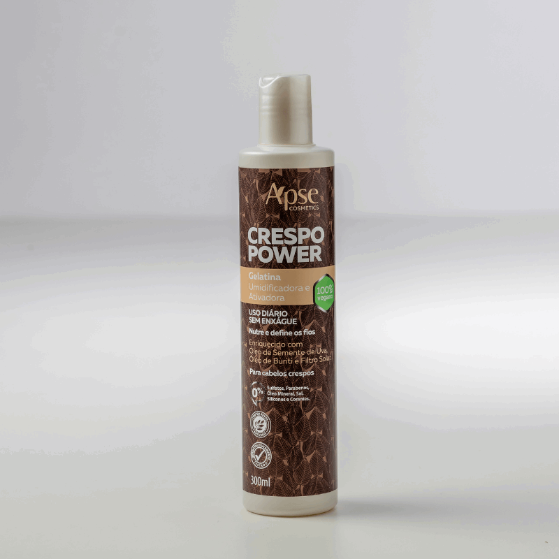 Apse Cosmetics Apse Cosmetics - Power Curly Hair Kit - Co Wash, Conditioner, and Gelatin (3 ITEMS)