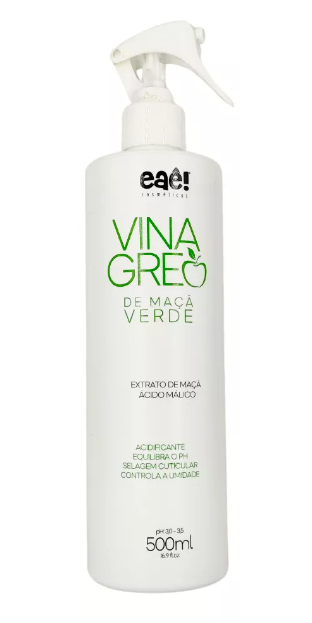 Eaê Cosmetics Spray Hair Acidifier Green Apple pH Control Treatment Spray 500ml - Eaê Cosmeticos