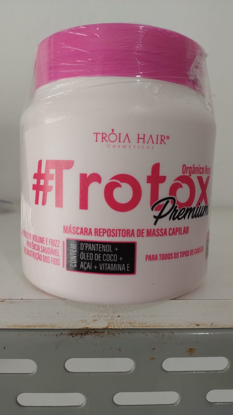 Troia Hair Hair Mask Trotox Organic Reconstruction Hair Mass Replenisher Botox Mask 1Kg - Troia Hair