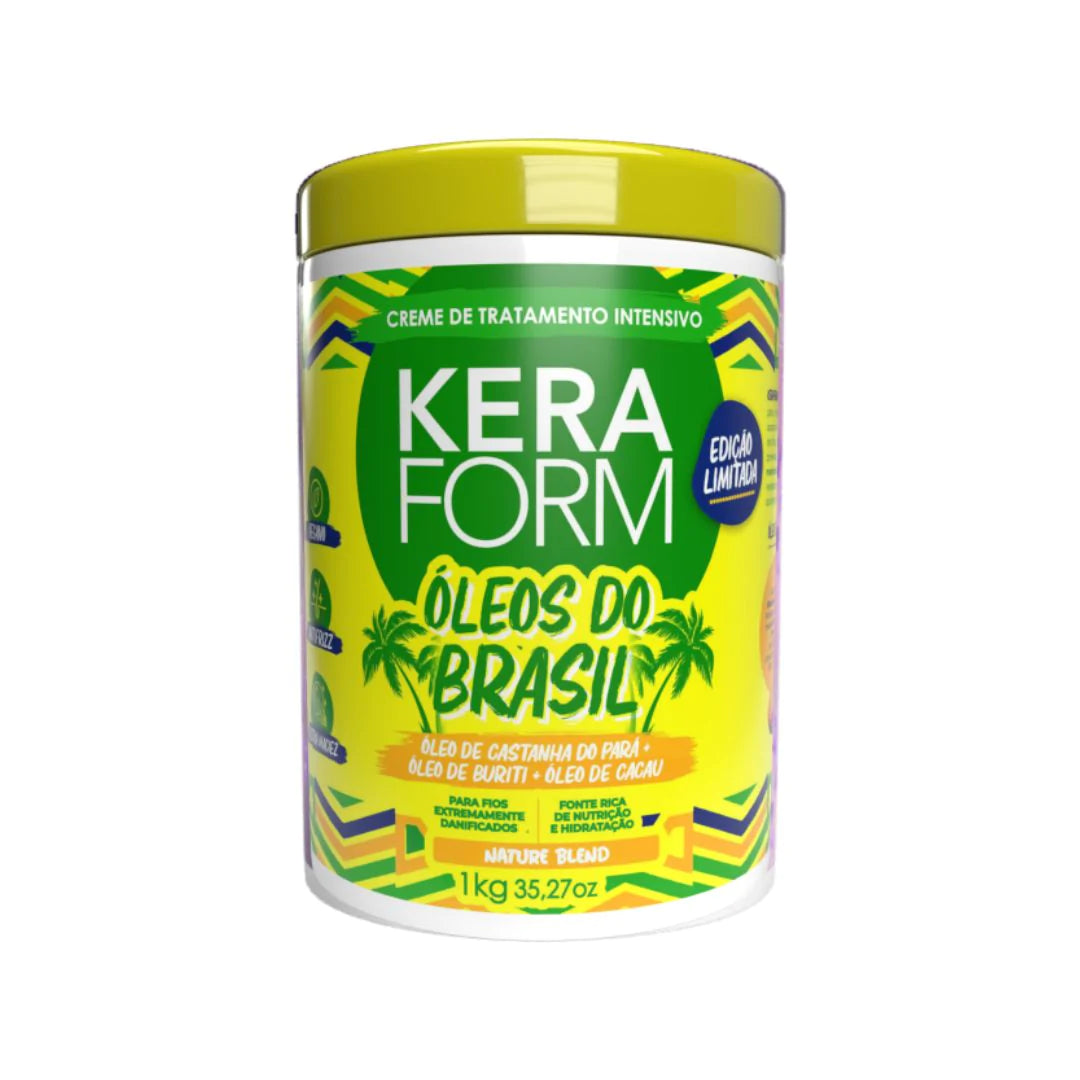 Skafe Hair Mask Skafe Keraform Óleos do Brasil Treatment Cream 1Kg / 35.27 fl oz